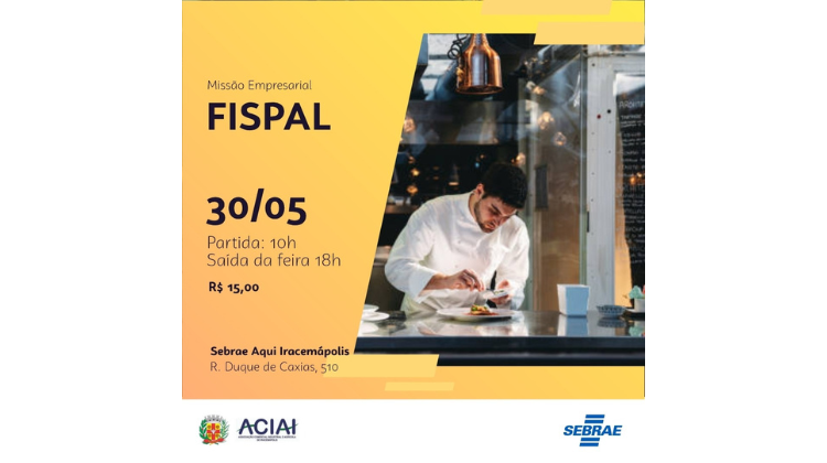 Notícia: Sebrae Aqui Iracemápolis leva empresários para a Fispal