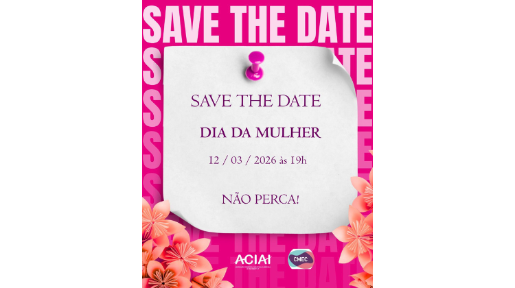 Notícia: SAVE THE DATE!